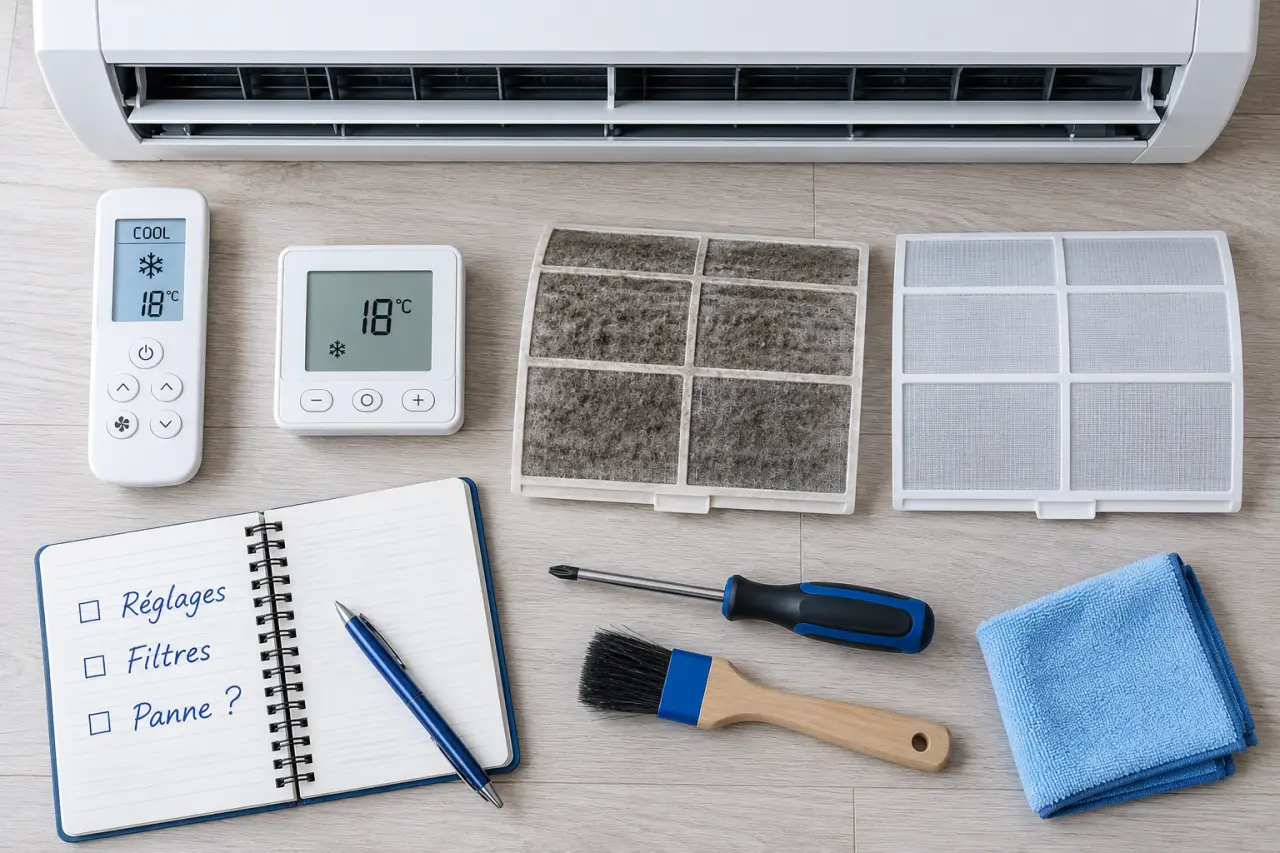 Pourquoi ma clim ne fait plus de froid ? Réglages, filtres ou vraie panne