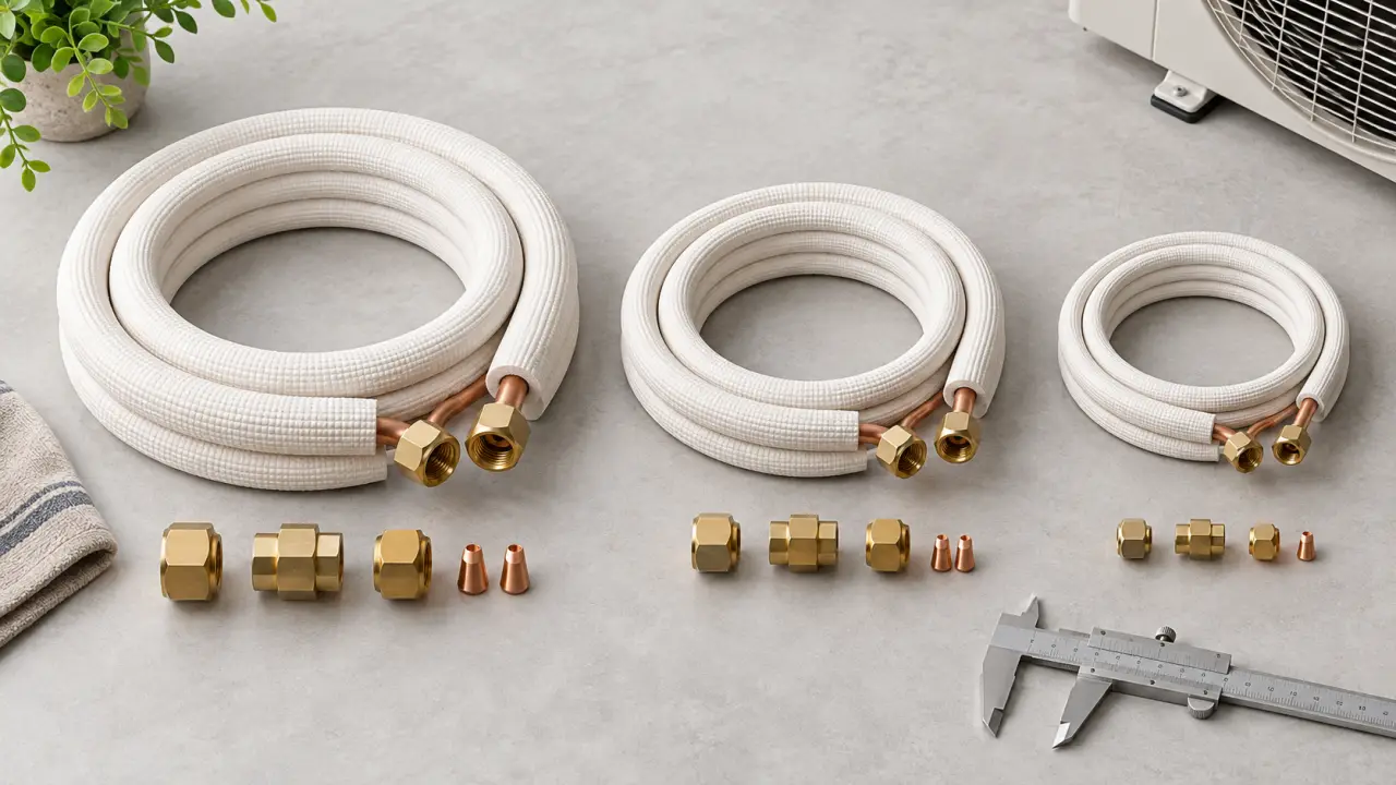 Tuyaux pour climatisation : le bon diamètre dépend de vos raccords