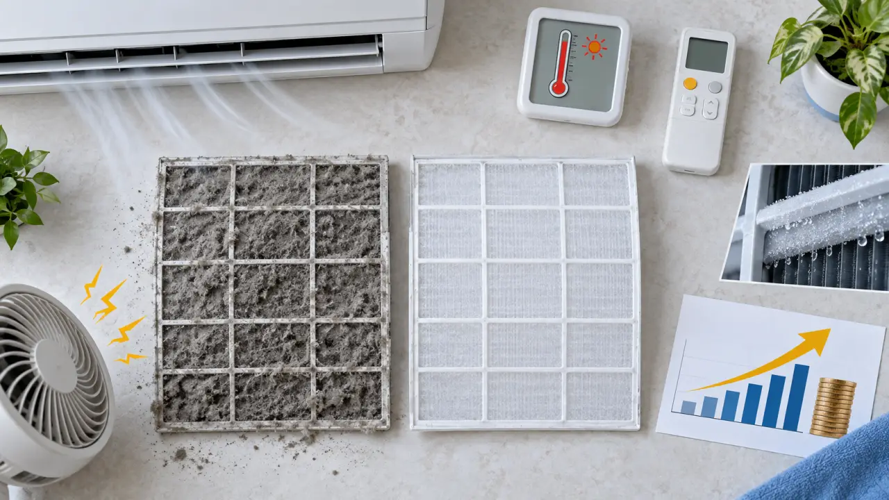 Filtre de climatisation : 4 signes qu’il réduit les performances de l’appareil